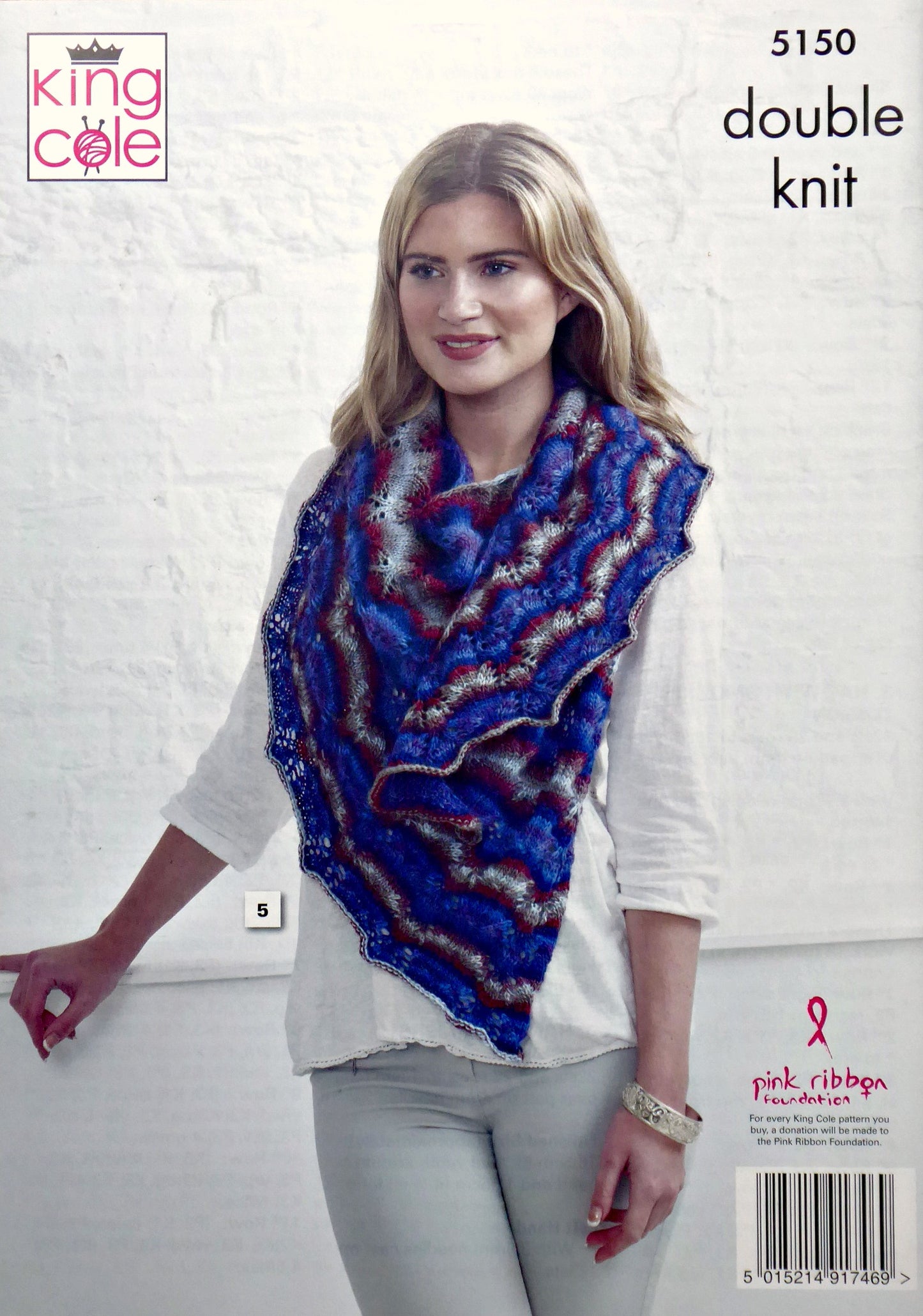 DIGITAL Knitting Pattern Ladies 2 Styles of Hat, Cowl, Shawl and Fingerless Mittens DK King Cole 5150
