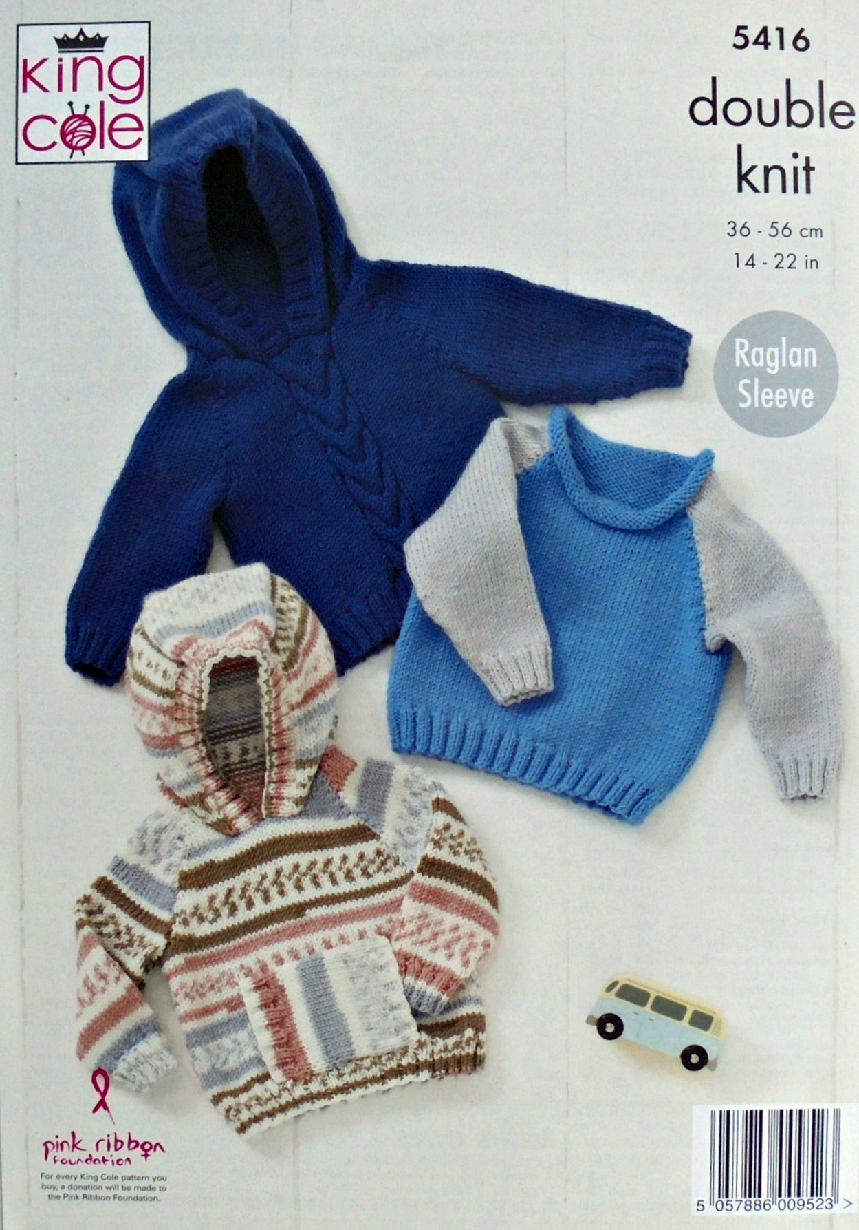 DIGITAL Knitting Pattern Babys Jumper and Hooded Tops DK 5416 King Cole
