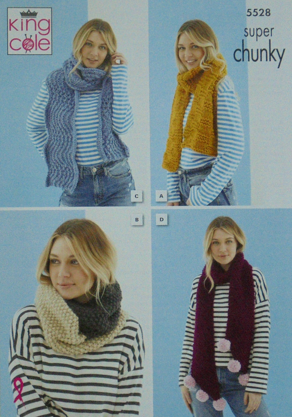 Easy to Follow Knitting Patterns - King Cole