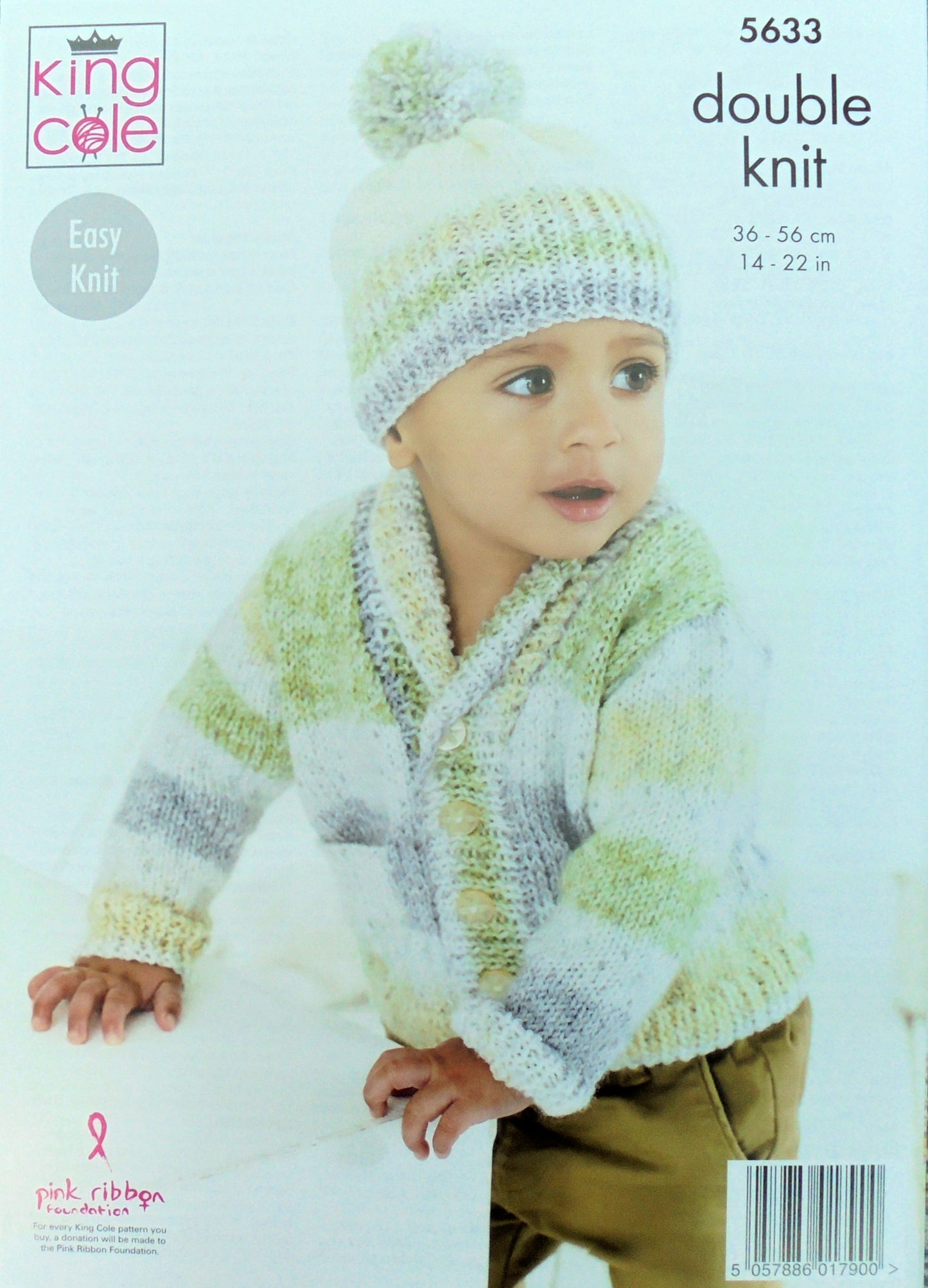 DIGITAL Knitting Pattern Baby Lace Cardigan, Blanket, Jacket, Trousers & Hats DK King Cole 5633