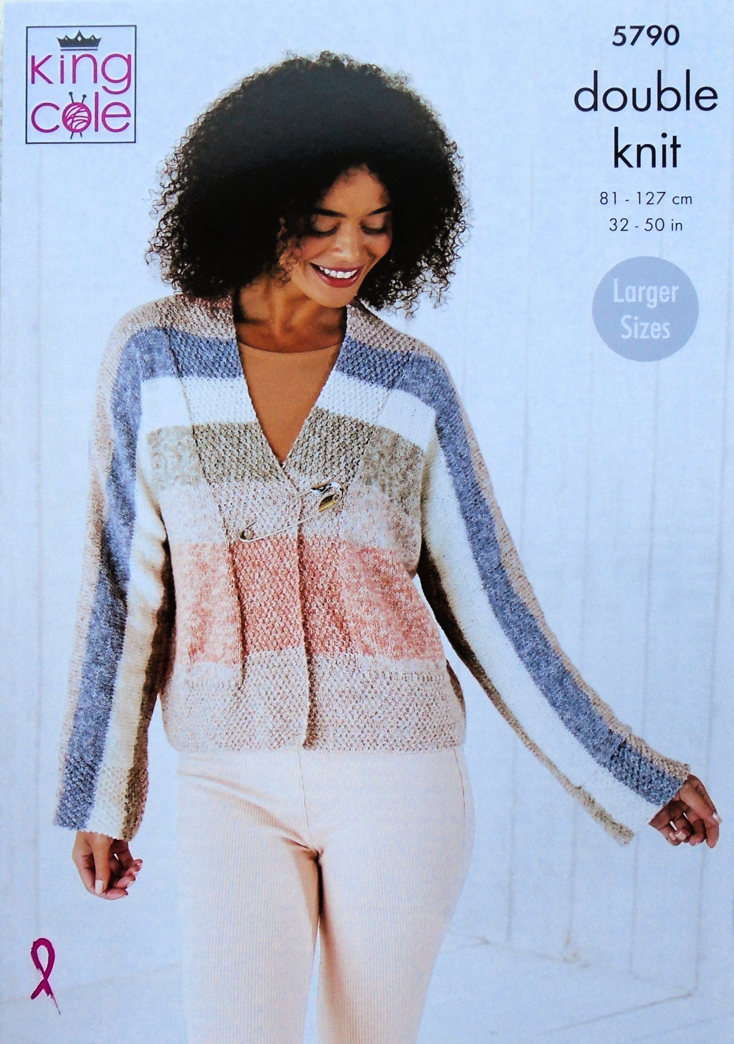 DIGITAL Knitting Pattern Ladies Easy Knit Long or Short Jacket Harvest DK 5790
