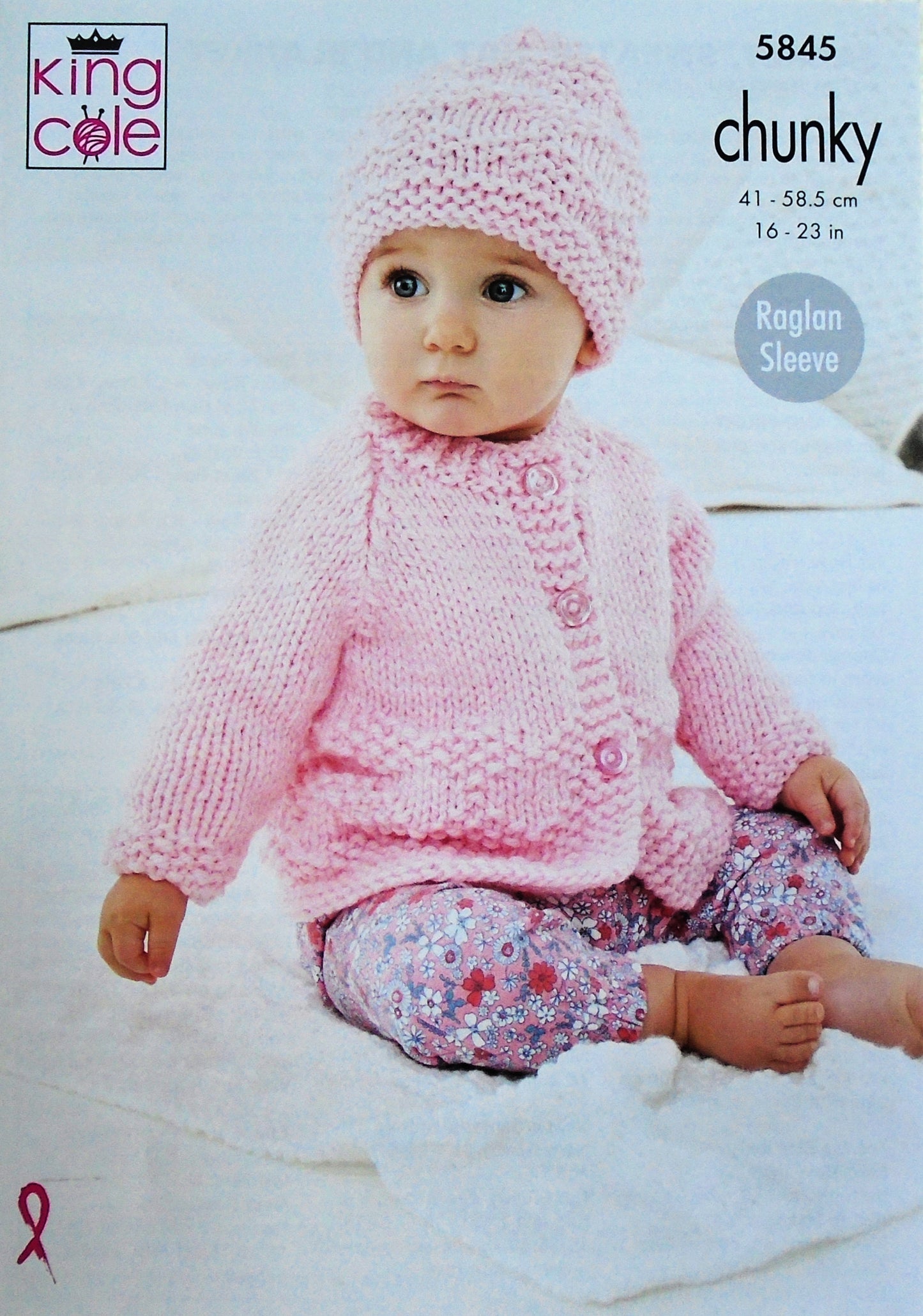 DIGITAL Knitting Pattern Baby Jacket, Hat Blanket & Jumper Chunky King Cole 5845