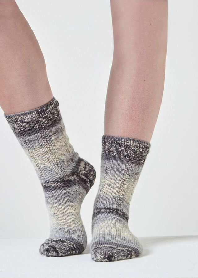 DIGITAL Knitting Pattern Childs and Ladies Ankle Socks 4 Styles Norse 4ply King Cole 6006