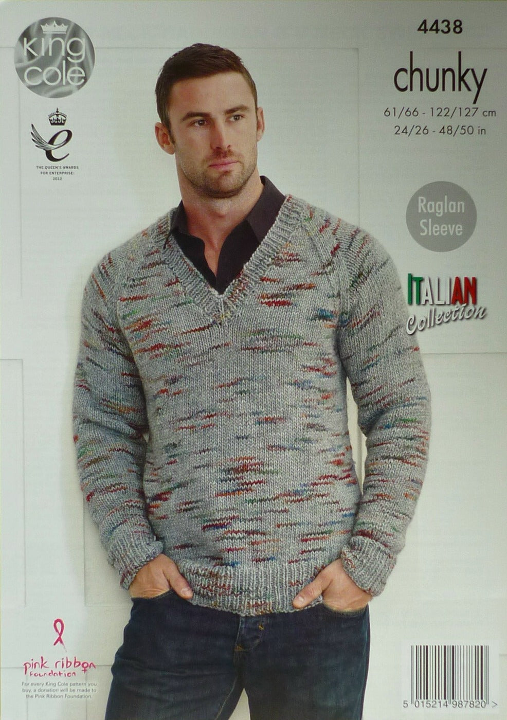 DIGITAL Knitting Pattern Ladies/Mens/Childrens Jumper & Cardigan Chunky King Cole 4438