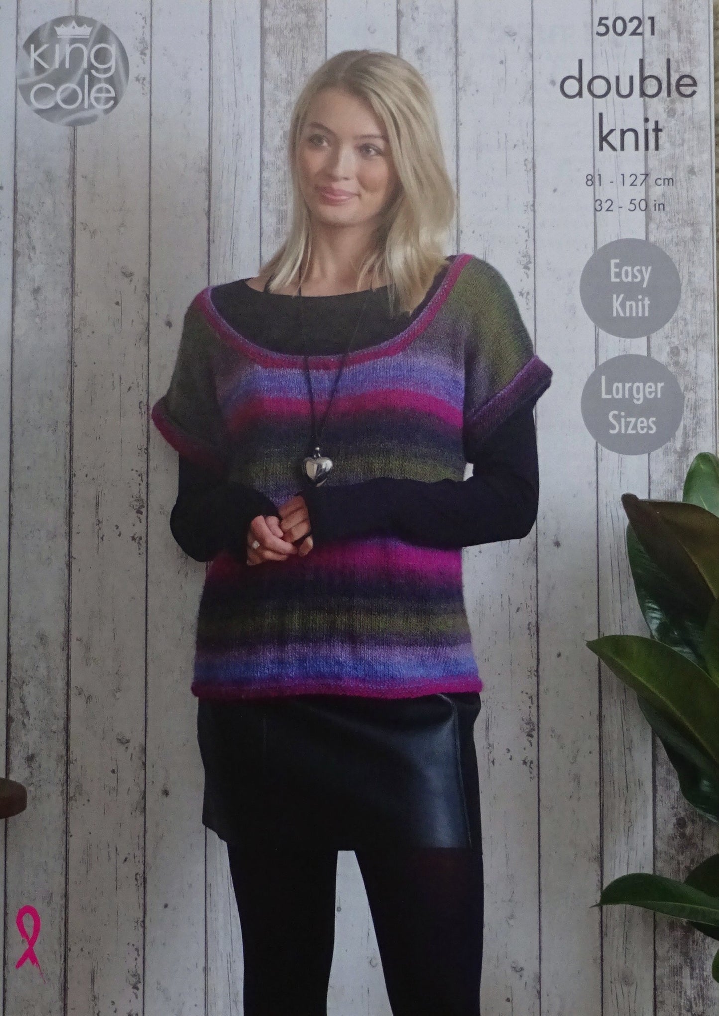 DIGITAL Knitting Pattern Ladies Top and Tunic Pockets Sprite DK King Cole 5021