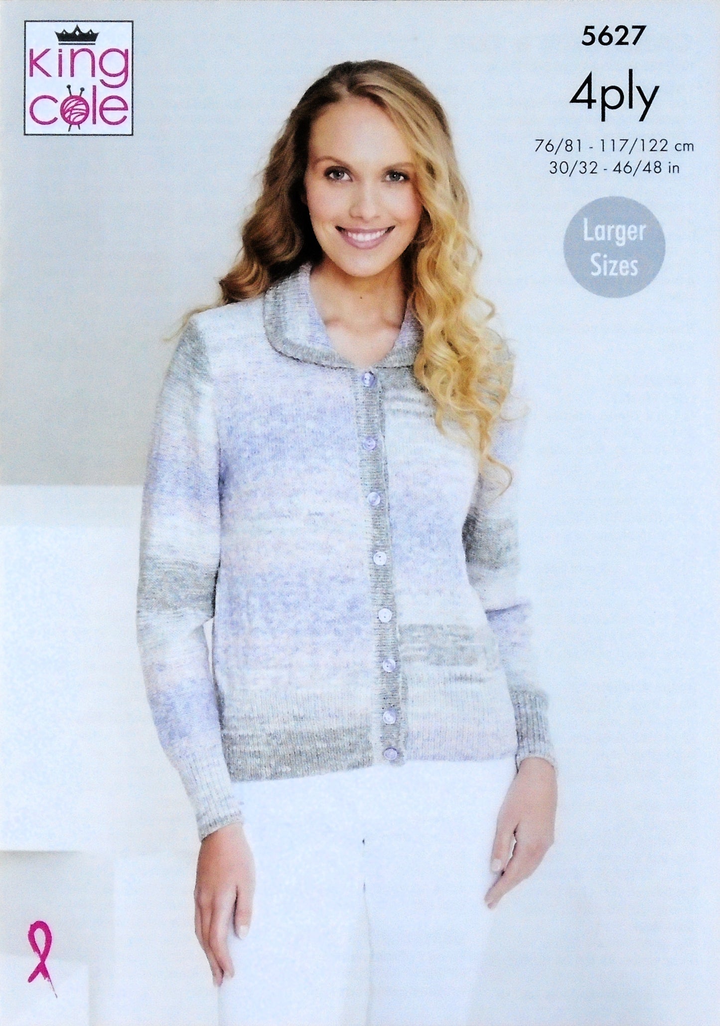 DIGITAL Knitting Pattern Ladies Lace Cardigan and Sleeveless Lace Top Drifter 4ply King Cole 5627