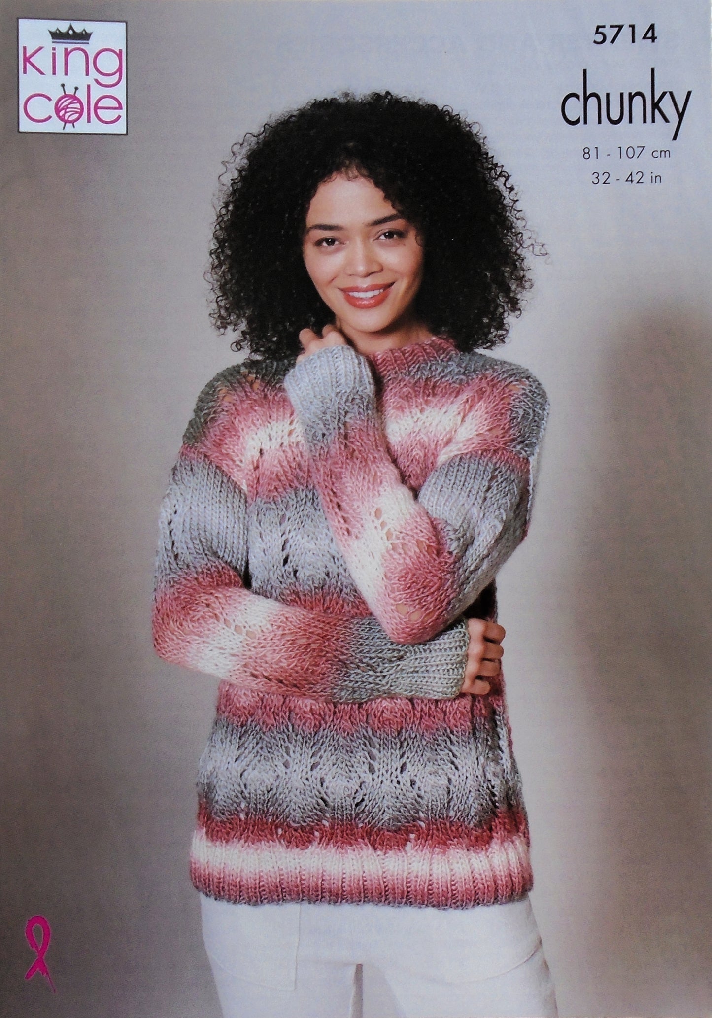 DIGITAL Knitting Pattern Ladies Jumper Cowl Hat Scarf Mittens Riot Chunky King Cole 5714