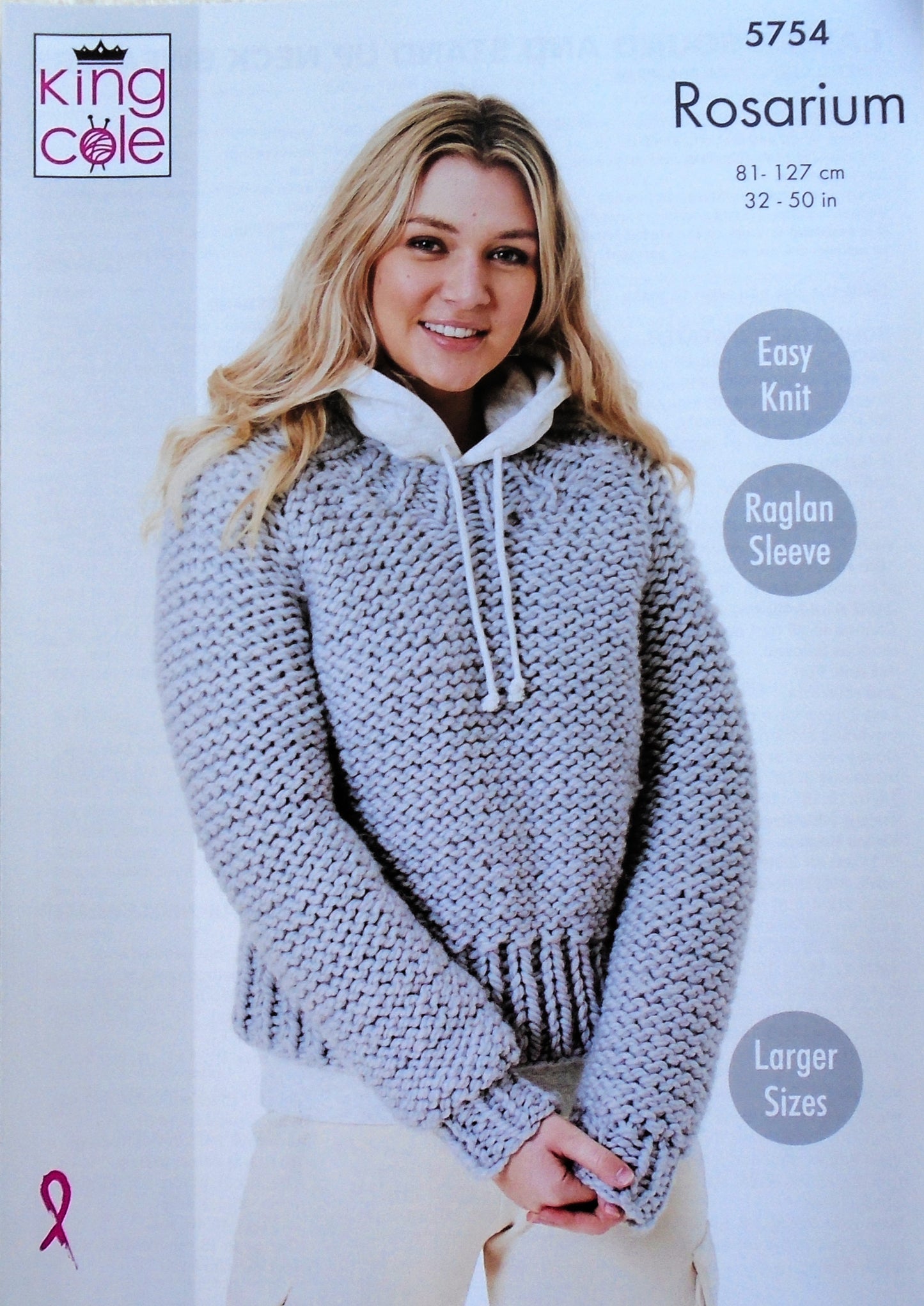 DIGITAL Knitting Pattern Ladies Easy Knit Jacket & Cardigan Mega Chunky King Cole 5754