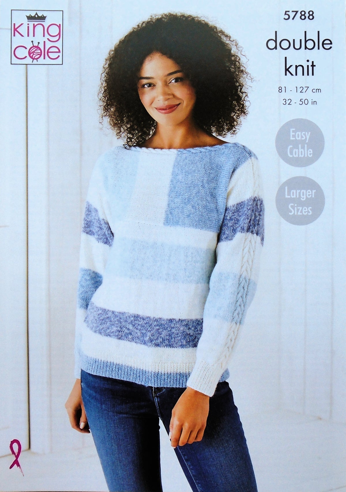 DIGITAL KNITTING PATTERN Ladies Cable Jumper and Easy Knit Jacket Harvest DK 5788