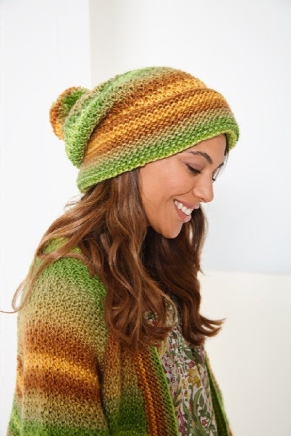 DIGITAL Knitting Pattern Ladies Jumper, Cardigan & Hat Riot Chunky King Cole 6074